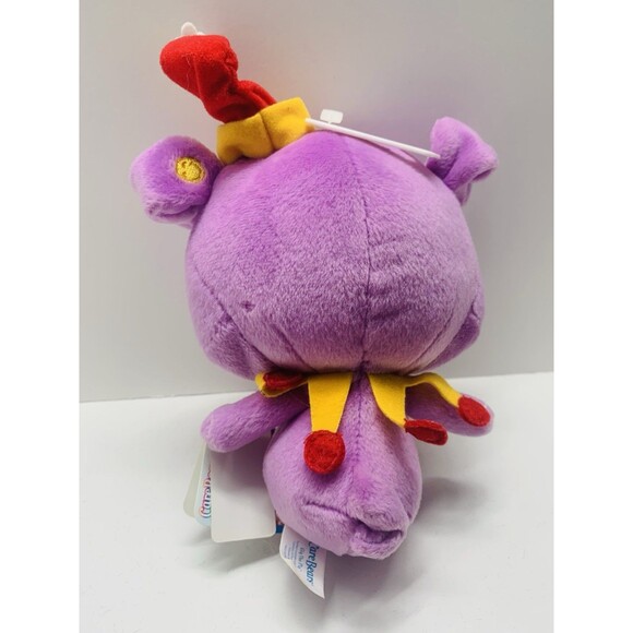 Care Bears Gig the Pig Purple Plush Stuffed Animal 2004 Play Along Toy w/ Tags - Picture 4 of 14
